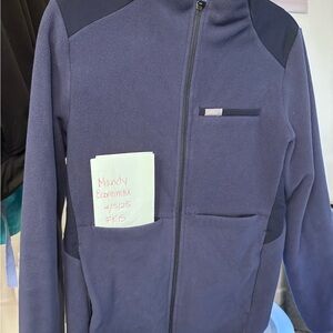 FIGS NAVY On-Shift fleece Jacket
